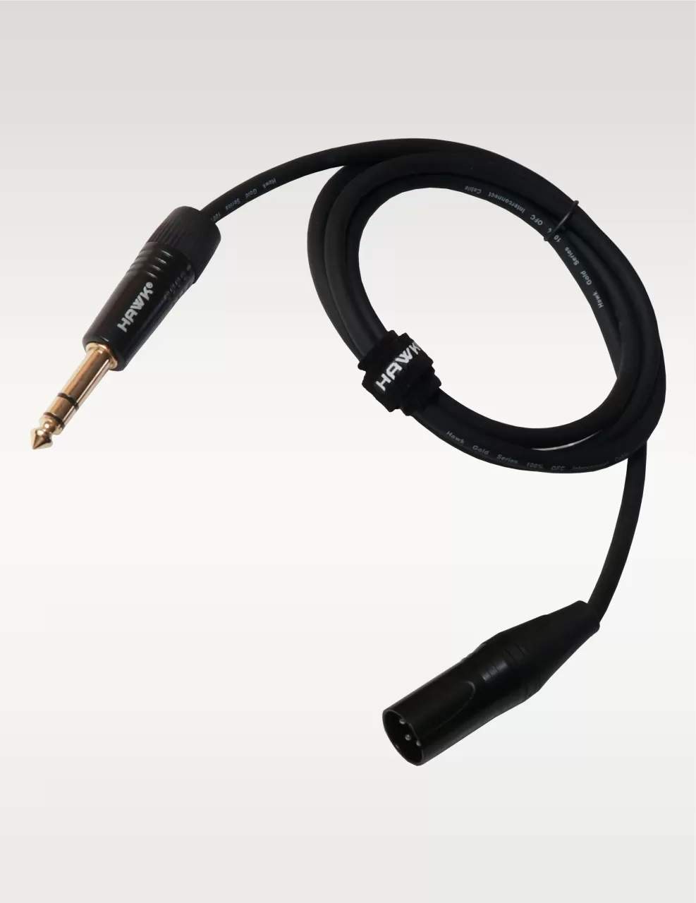 Hawk Cable SXSG-005 XLR Male To 1/4″ TRS Male  1.5 Meter