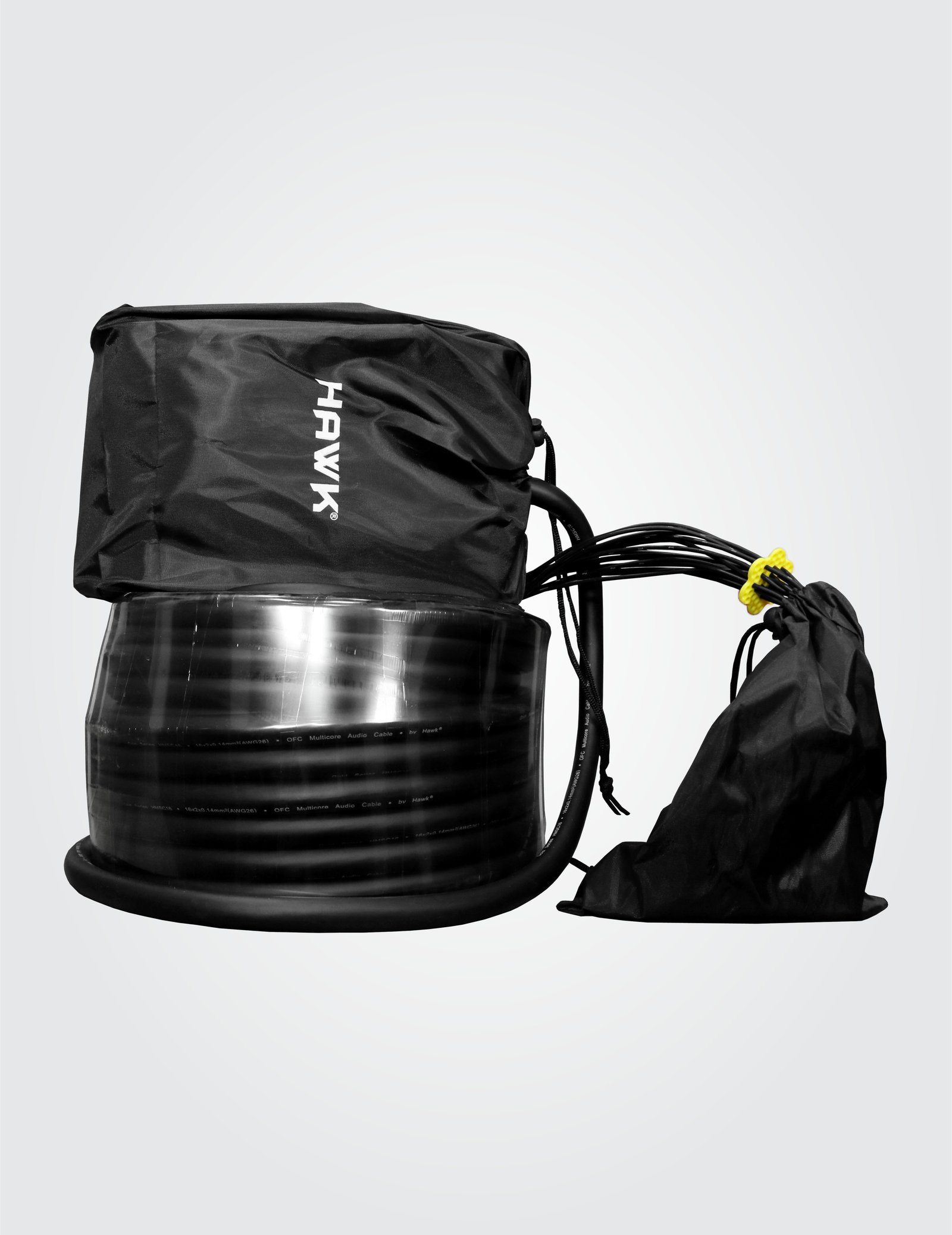 Hawk HSS1204LU15 16 channel snake cable with stage box 15 meters