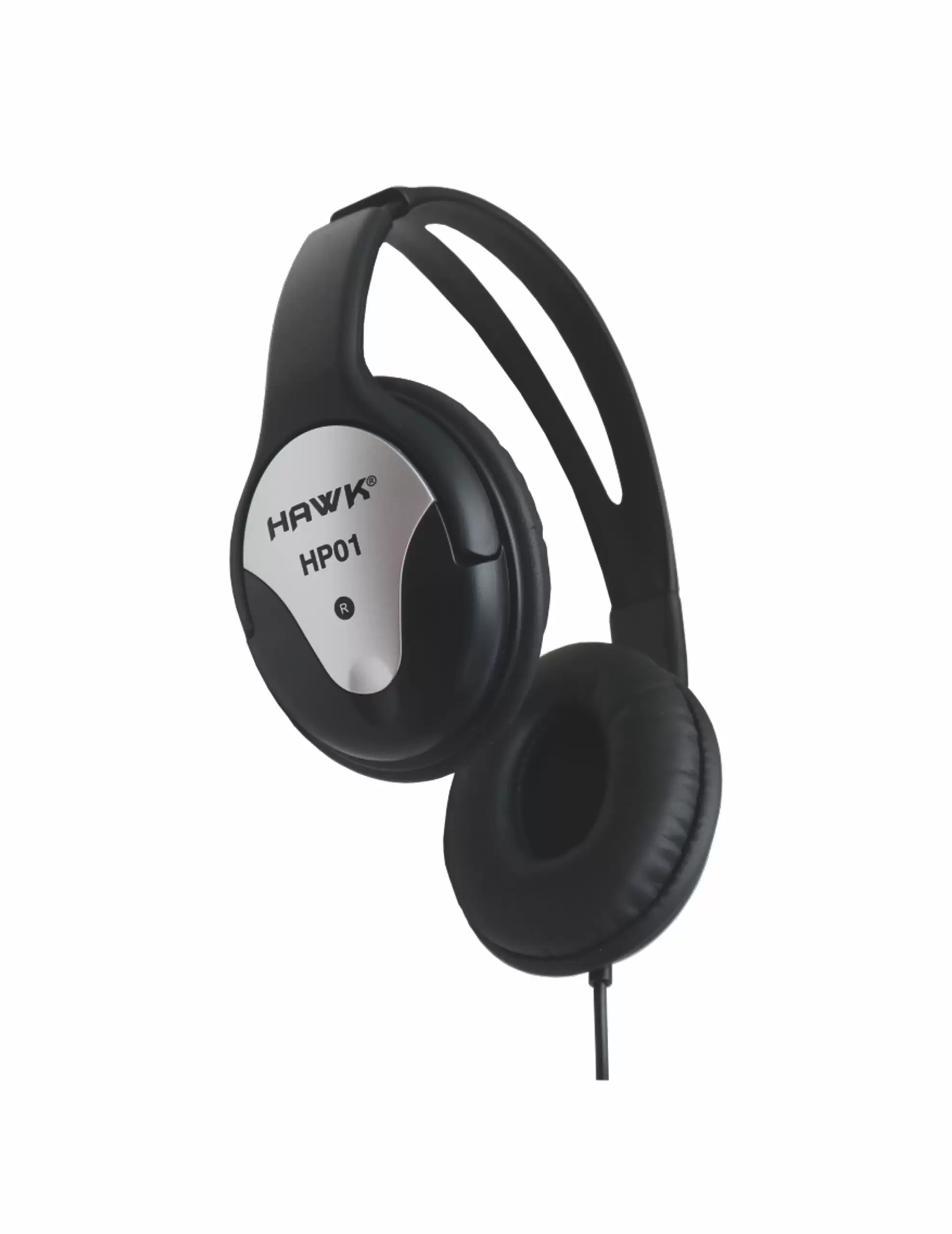 Hawk HP01 monitor headphones with dynamic transducer and lightweight headband