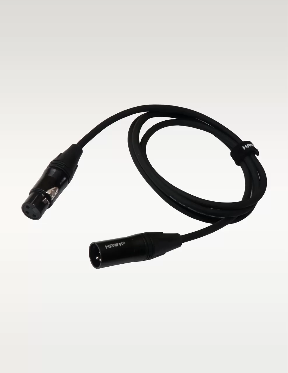 SXFG-005 Gold Series XLR Male to XLR Female With Cable Tie,1.5 Meters, Balanced Cable