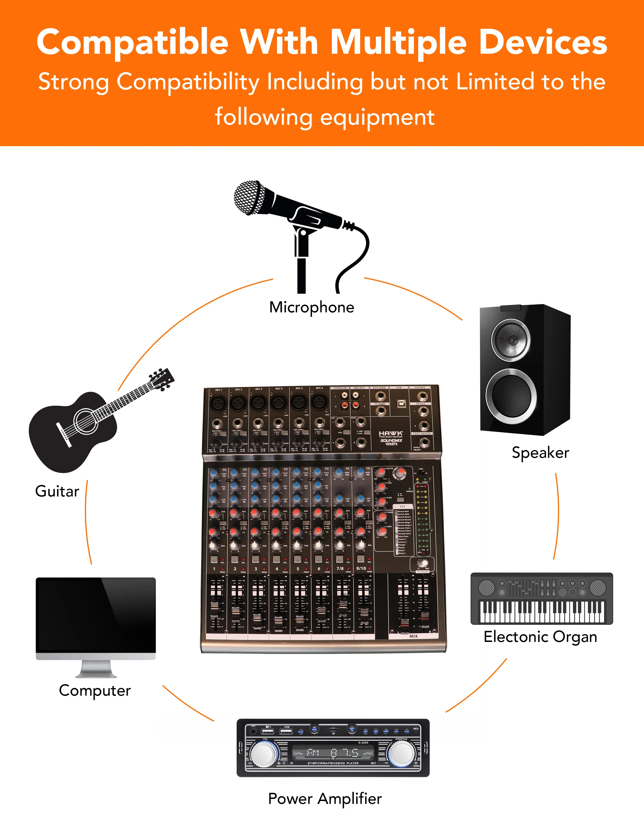 HAWK SOUNDMIX 1002FX