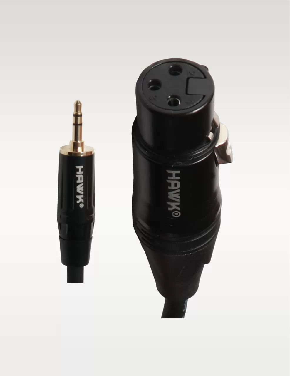 Hawk STXFLU05 3.5 mm stereo male to XLR female audio cable, 3.5 meter