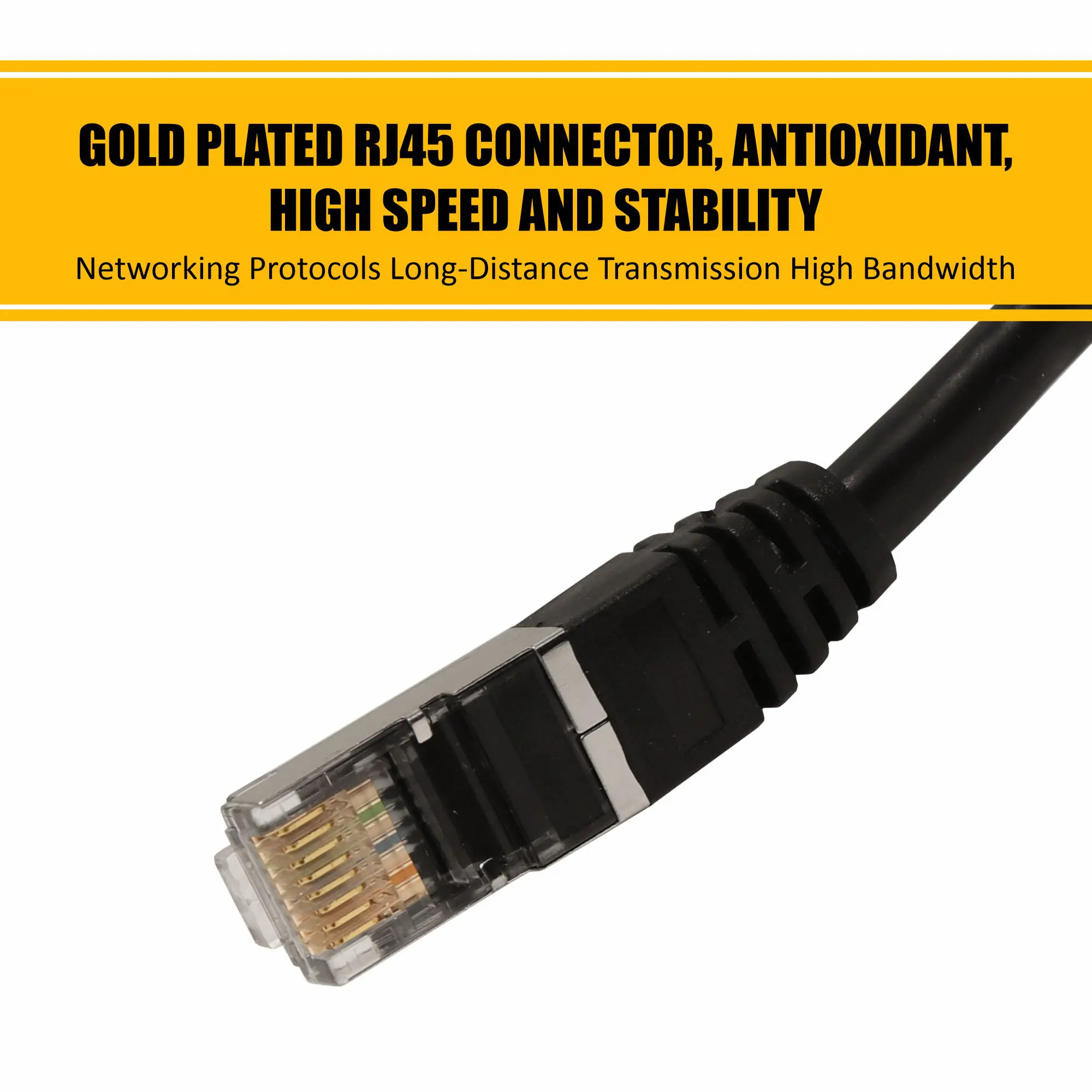 HRJ45LU02 CAT6 Shielded RJ45 Network Cable 2 Meter