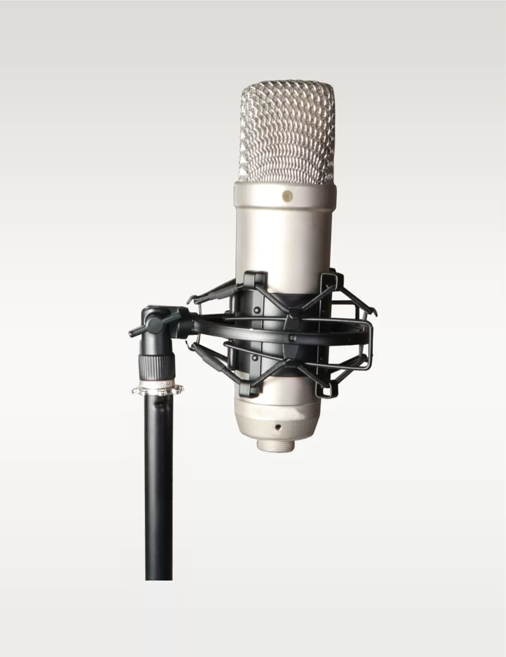 HAWK SM02 Black Metal Shock Mount for 42–48 mm Studio Condenser Microphones
