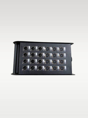 Hawk SB1212, Heavy duty Stage Box for Snake Cable, 12 Input and 12 Out with connectors