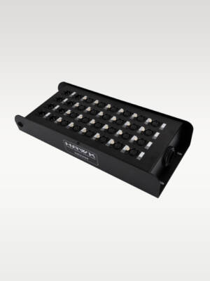 Hawk SB2408, Heavy Duty Stage Box for Snake Cable, 24 Input and 8 Out with connectors