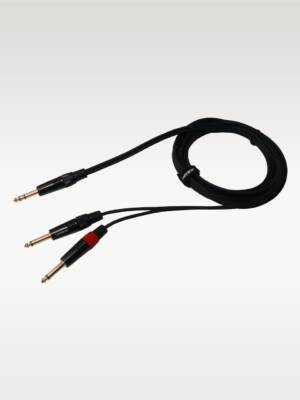 hawk-smplu03-y-cable-6-3-mm-stereo-male-to-dual-6-3-mm-mono-male-3-meter-2