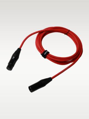 Hawk SXFG-010RED XLR Male to XLR Female – 3 Meter