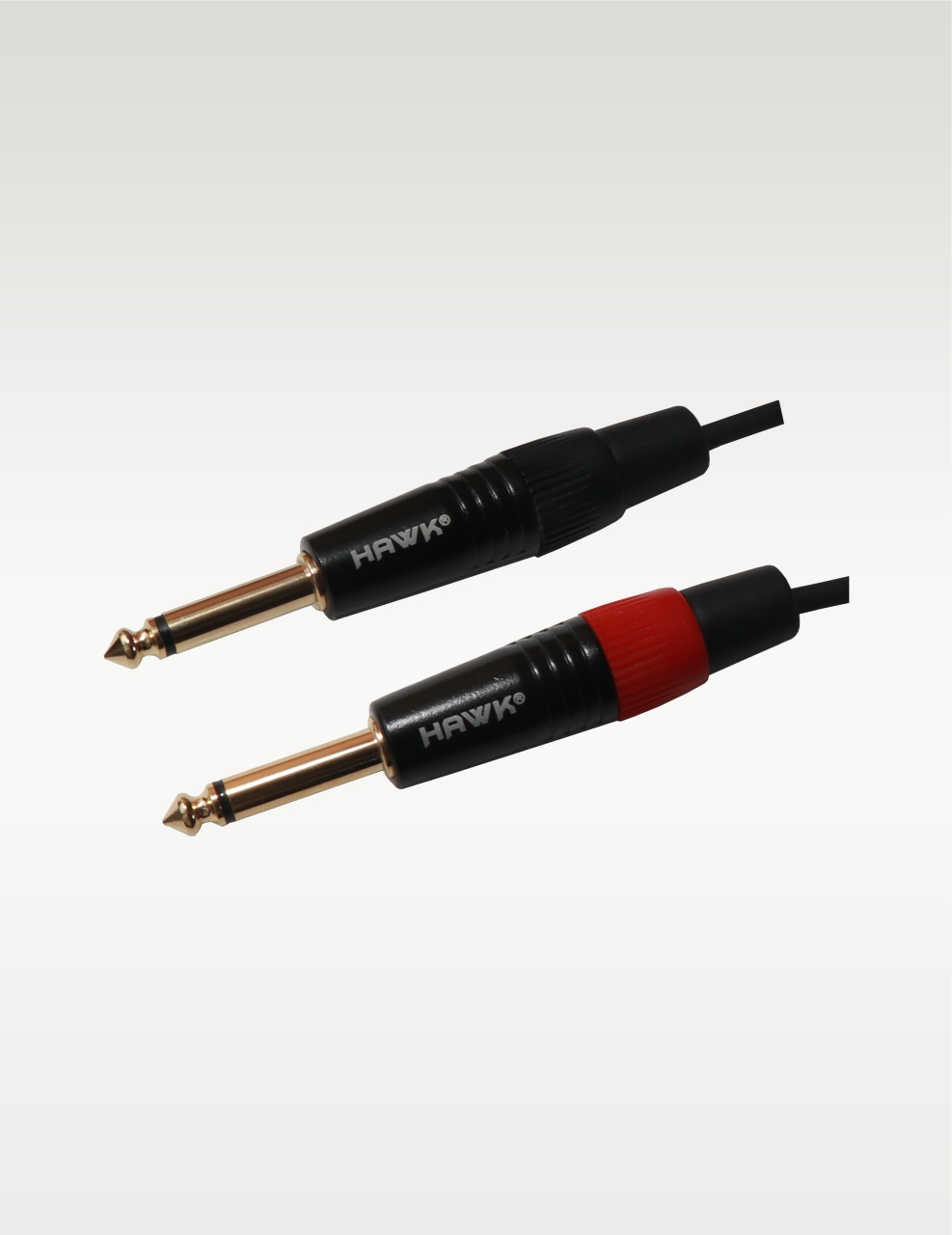 hawk-tmplu03-y-cable-3-5-mm-stereo-male-to-dual-6-3-mm-mono-male-3-meter