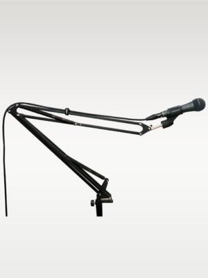 Hawk HAS01 Professional Recording Microphone Stand Scissor Arm For Dynamic and Condenser Mic (Black)