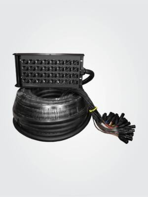 HSS2408LU30 32 Channel  Snake Cable with Stage Box with 24 in and 8 out, 30 Meters, Balanced Cable