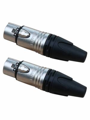 HXF-S  3-Pin XLR Female Connector (Pair)