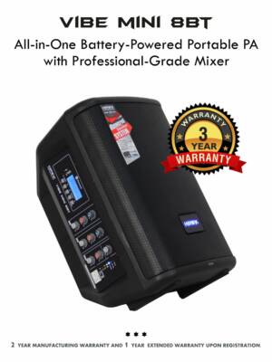 VIBE MINI 8BT 1800 Watts