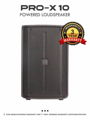 Hawk Pro X-10" Inch 200 Watts Powered Loud Speaker