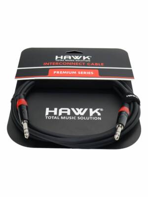 HMSPLU03 - Premium Series TRS Male TO TRS Male With Hawk Connector 3M