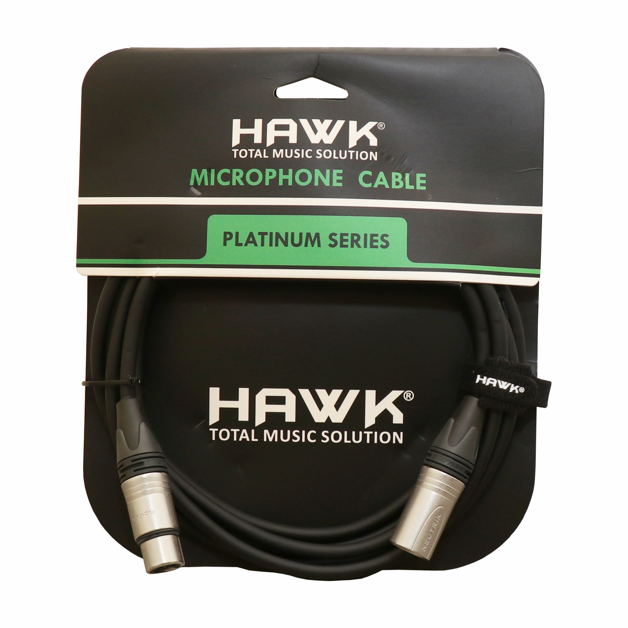 HAWK NXFP010 - PLATINUM SERIES MICROPHONE CABLE WITH NEUTRIK CONNECTOR 3M