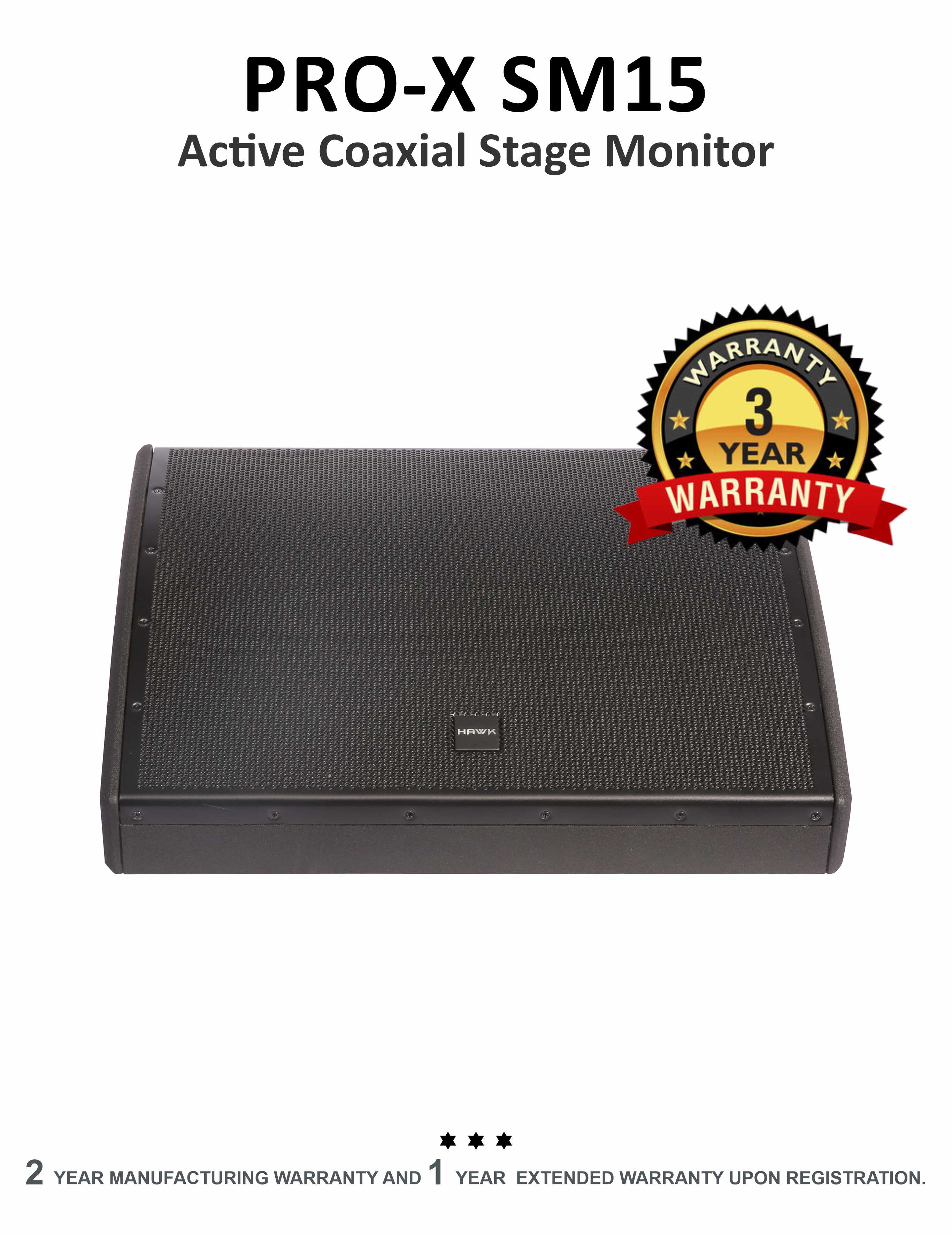 HAWK PRO X SM-15" Inch 350 Watts