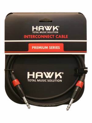 HMSPLU02 - Premium Series TRS Male TO TRS Male With Hawk Connector 2M