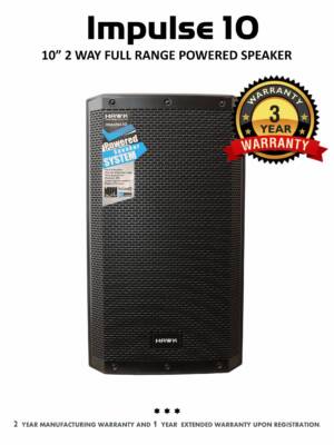 IMPULSE 10"Inch - 500 Watts Powered Speaker
