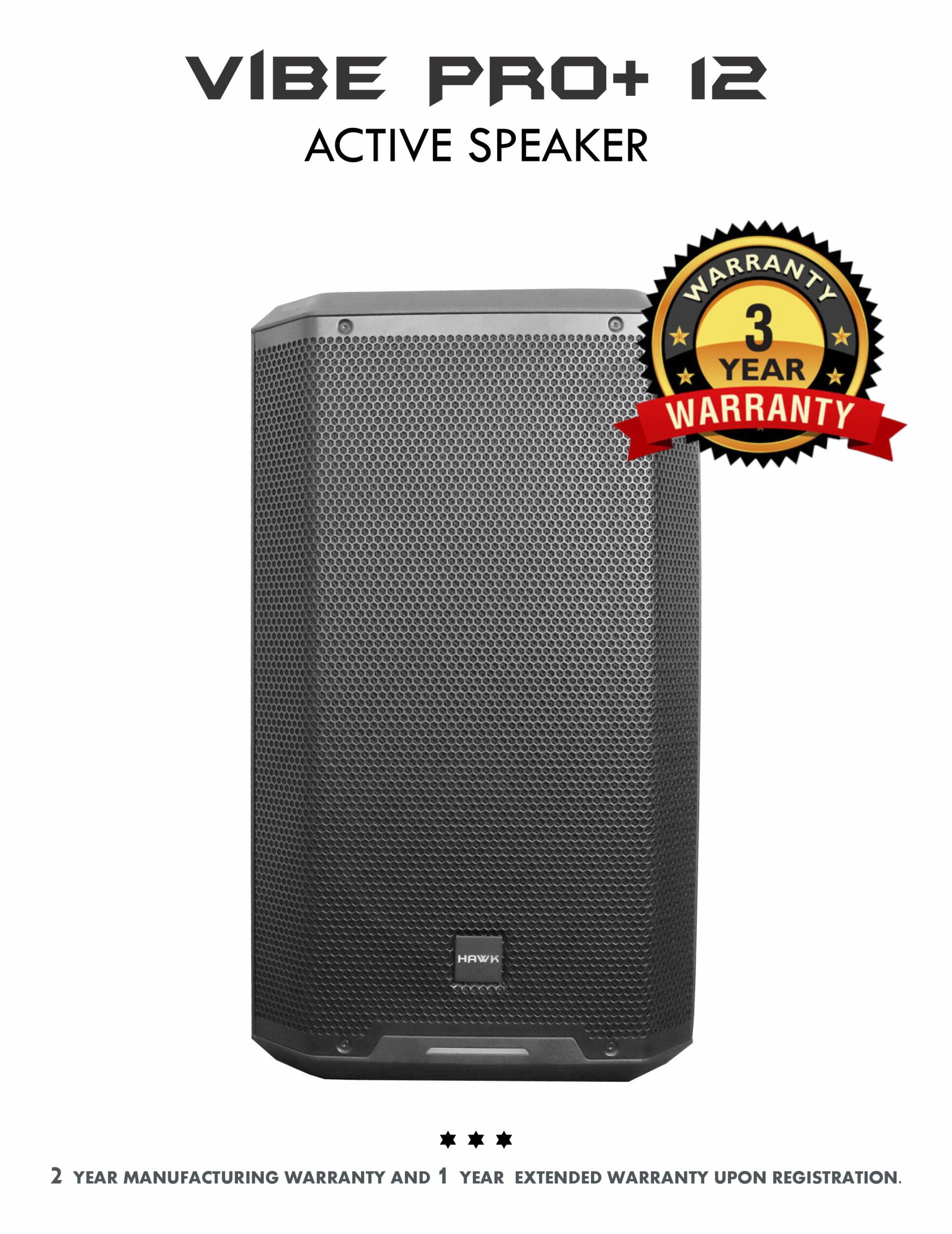 VIBE PRO+ 12 2000 WATT ACTIVE SPEAKER