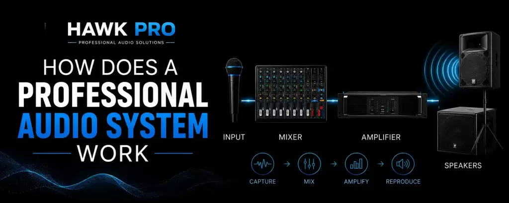 Professional Audio System Work